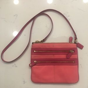 Pink Coach Crossbody